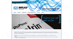 Desktop Screenshot of inplasf.com.br