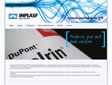 Tablet Screenshot of inplasf.com.br